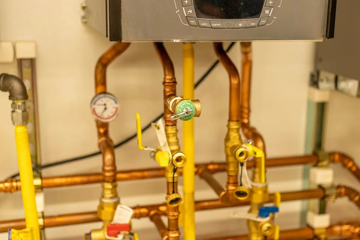 Licensed technician providing Slab Leak Repair for a homeowner in Piedmont